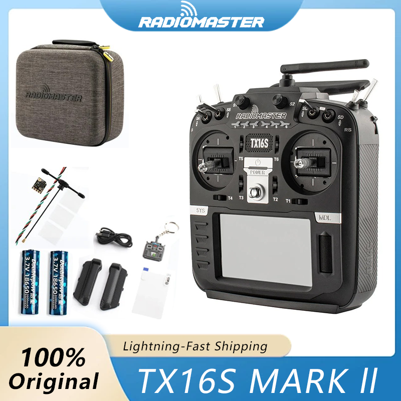 Drone Gimbal Controller - Transmissor RadioMaster TX16S MKII V4.0 ELRS
