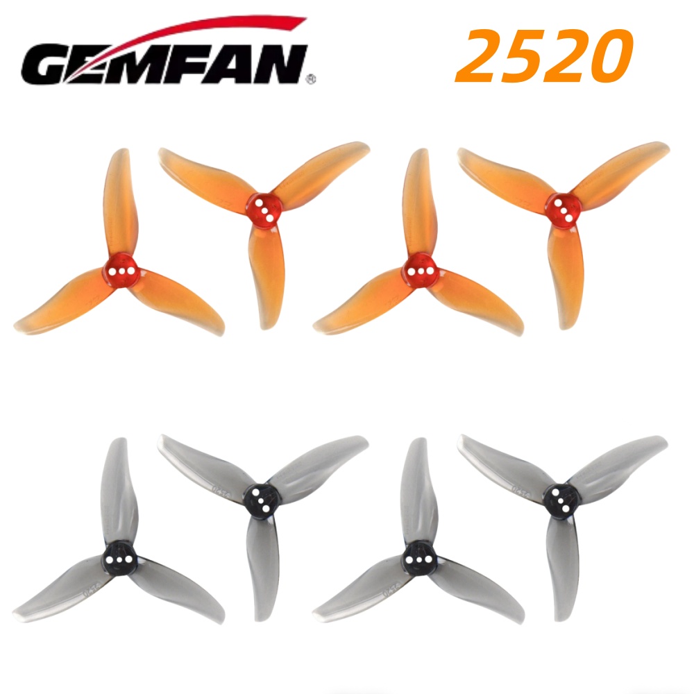 Drone Gimbal Controller - 4 Pares de Hélices Gemfan Hurricane