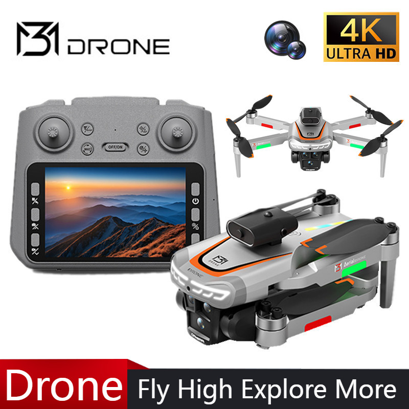 Drone Gimbal Brushless - M3 drone profissional 4k hd fotografia