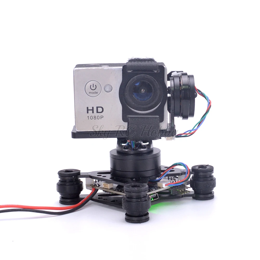2 eixos de pouco peso/3 eixos  - Drone Gimbal For Gopro avaliação e preço