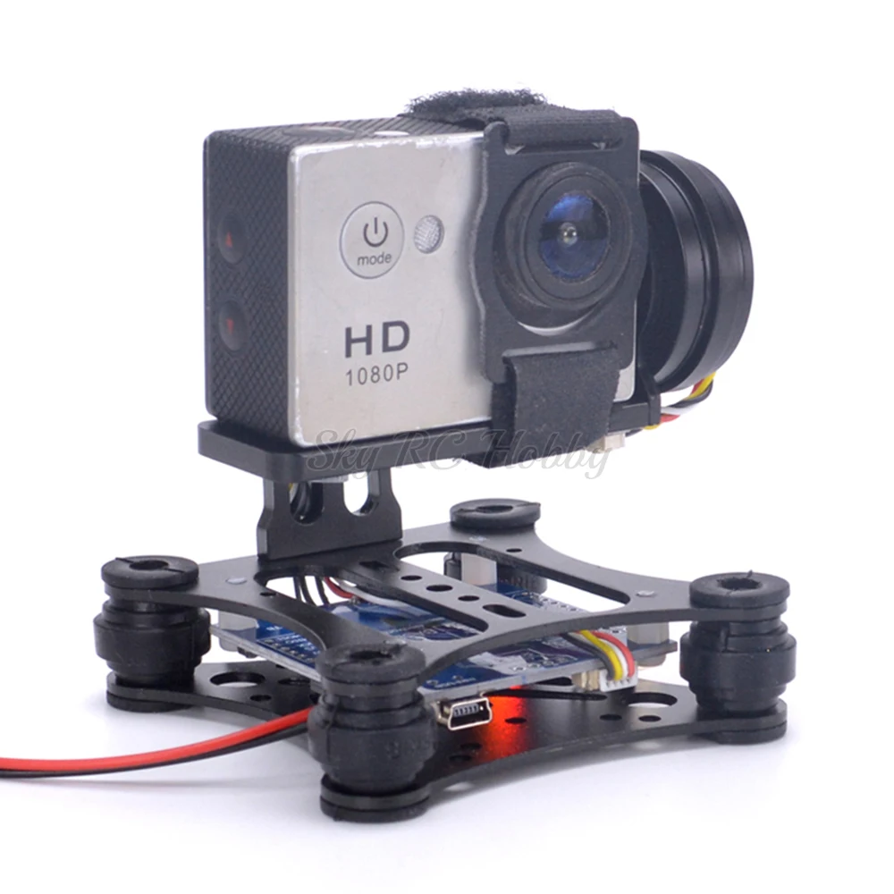 2 eixos de pouco peso/3 eixos  - Drone Gimbal For Gopro avaliação e preço
