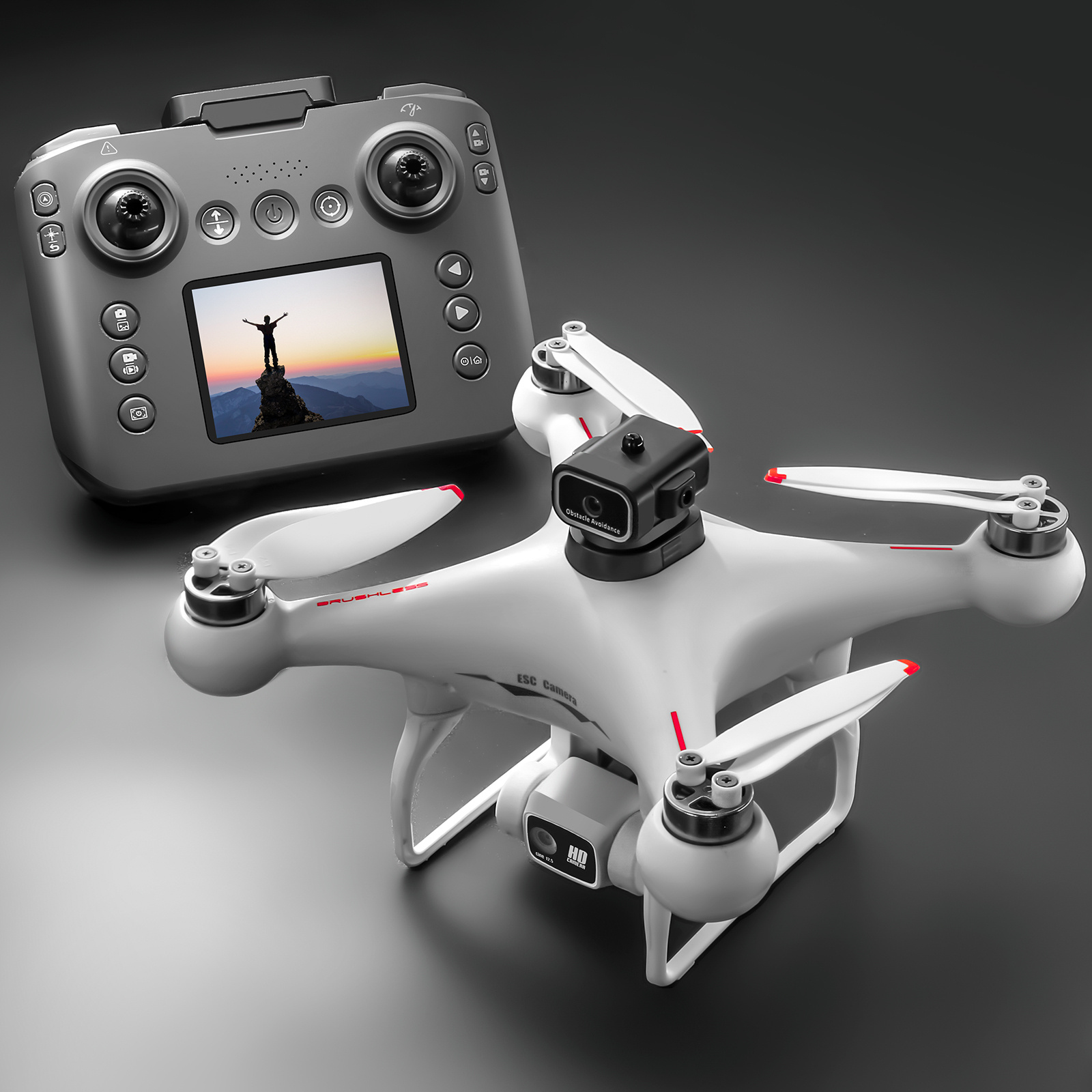 Drone RC ZNLYRION S116 com Mot - Drone Gimbal Brushless avaliação e preço