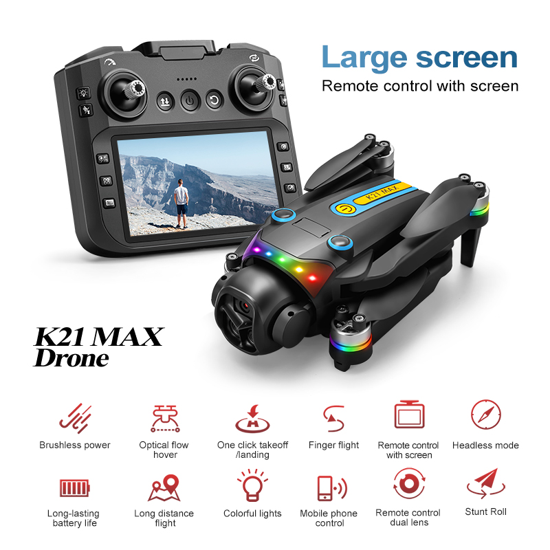 Drone Aéreo Elétrico para Exte - Drone Gimbal Brushless avaliação e preço