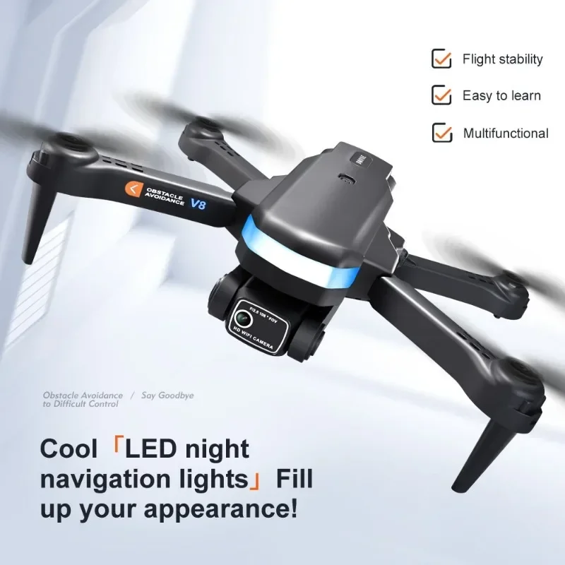 V8 drone profissional mini 8k  - Drone Gimbal 2 Axis avaliação e preço