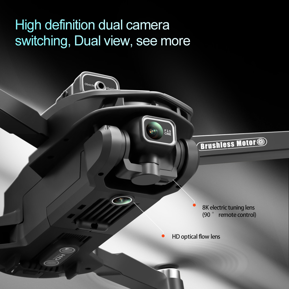 V168 PRO Max GPS Drone 8K Prof - Drone Gimbal Brushless avaliação e preço