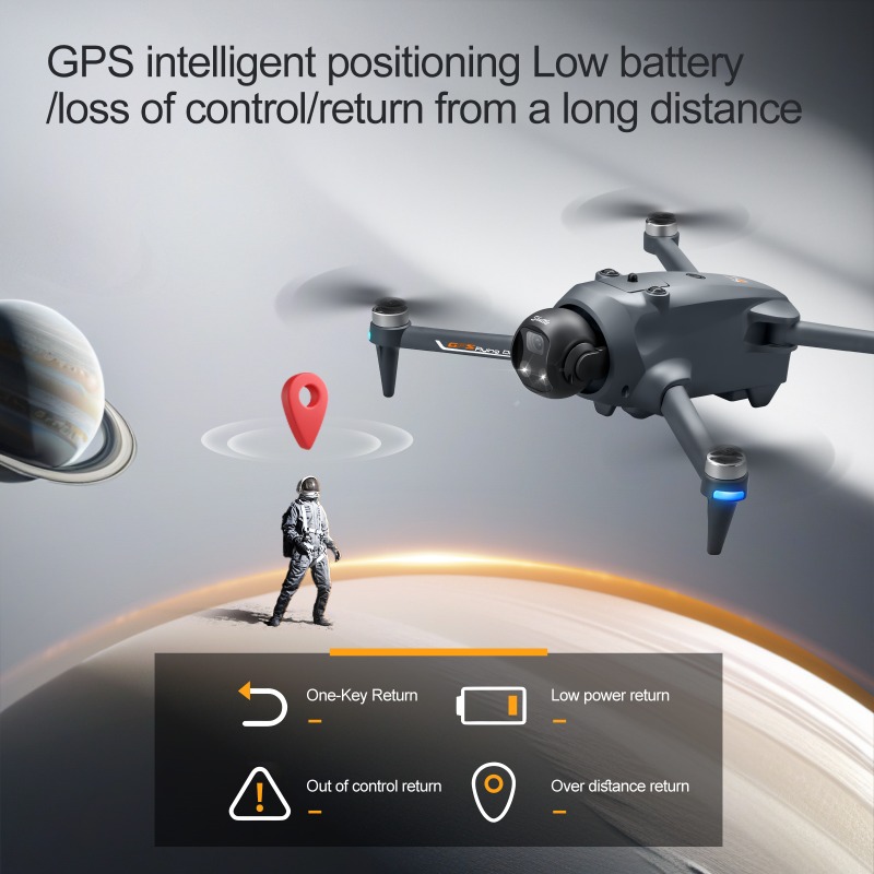 NOVO YL059 Mini Quadricóptero  - Drone Gimbal 2 Axis avaliação e preço
