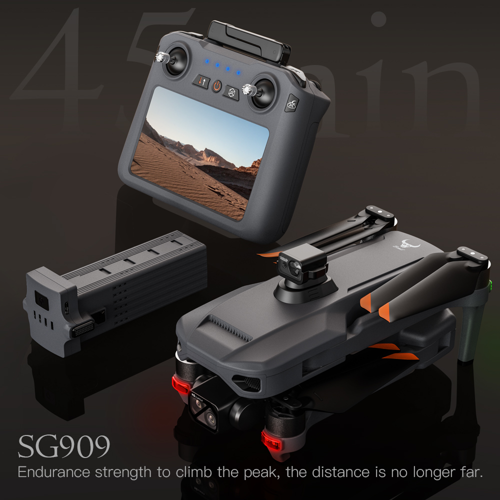 Drone Teeggi SG909 MAX GPS com - Drone Gimbal Case avaliação e preço