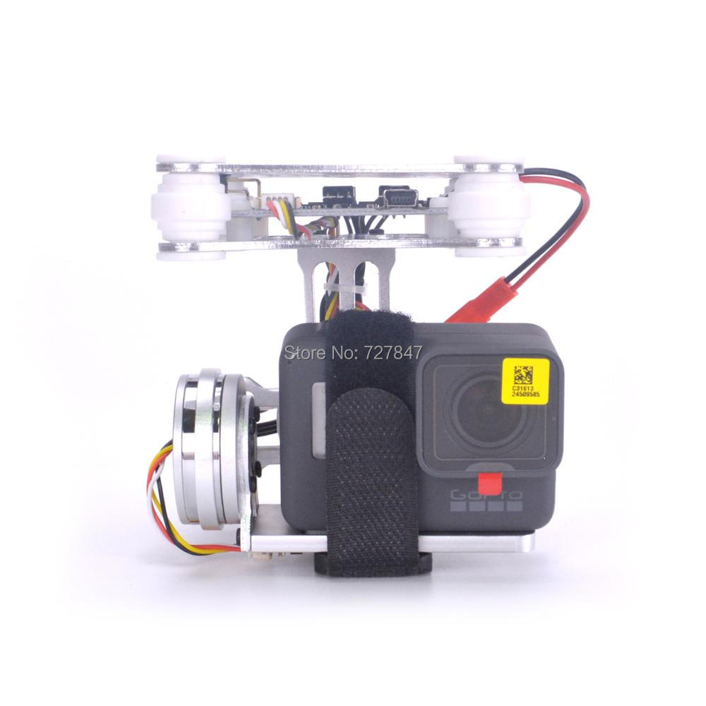 Placa rtf fpv 3 eixos/leve, gi - Drone Gimbal For Gopro Hero avaliação e preço