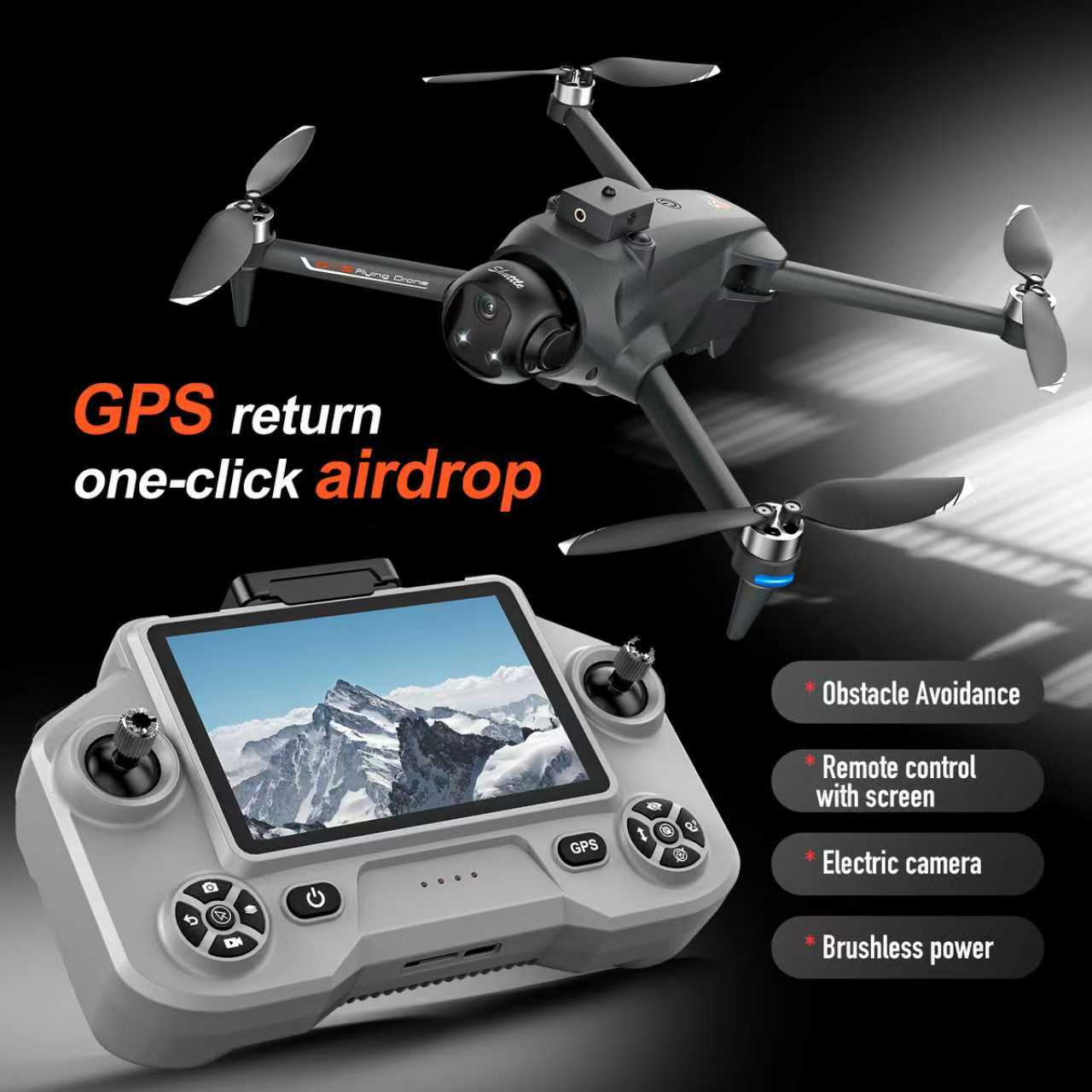 Drone Quadcopter FPV GPS YL059 - Drone Gimbal 2 Axis avaliação e preço