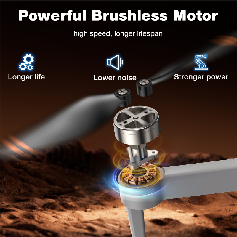 NOVO Drone L017 Pro Brushless  - Drone Gimbal 2 Axis avaliação e preço