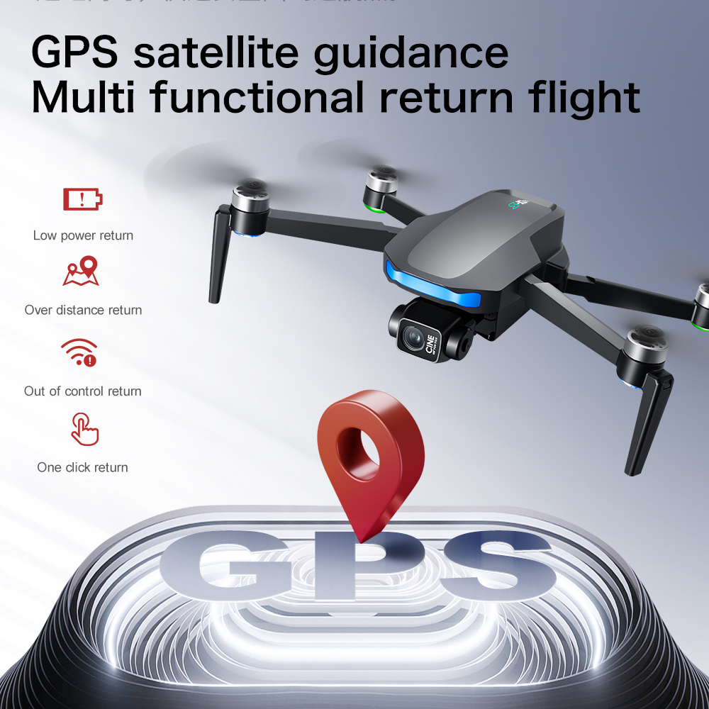 Novo Drone S-X1 MAX GPS 8K Pro - Drone Gimbal Mount avaliação e preço